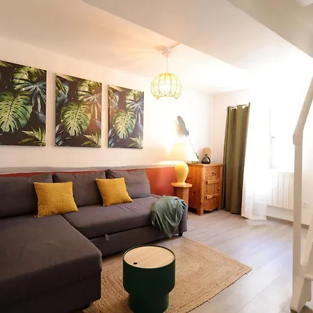 Lägenhet 60 M2 - Charme Et Centre Historique - Wifi Et Clim - L'alcove De Moliere *